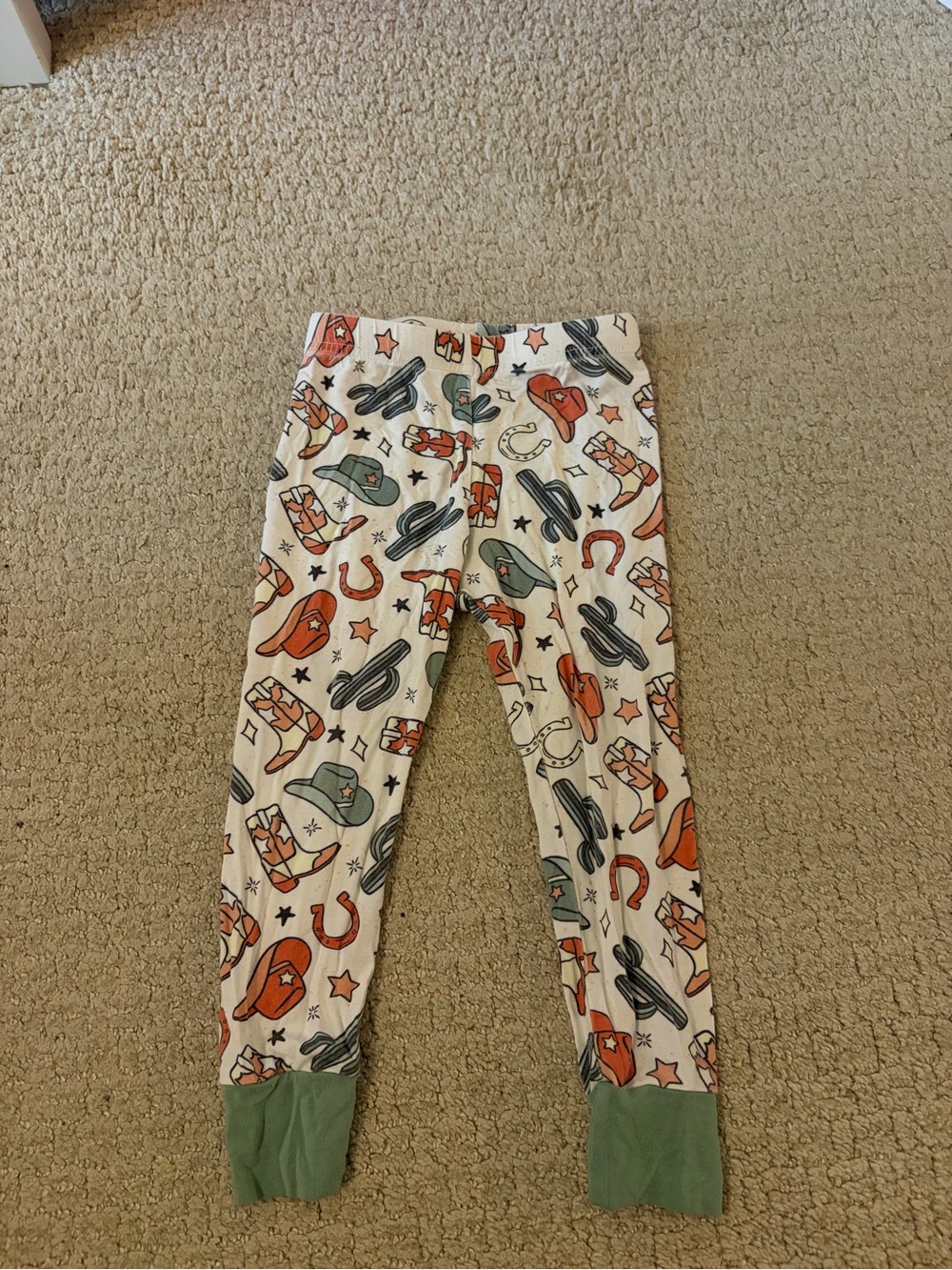 Caden Lane 18-24 Months Bamboo Western Pajama Bottoms